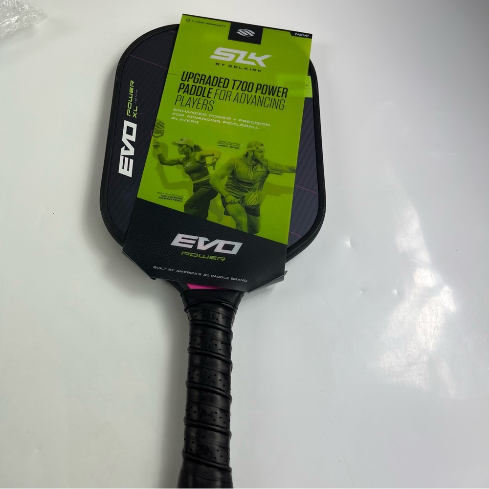 Selkirk SLK Evo Power XL magenta Mirage Pickleball Paddle